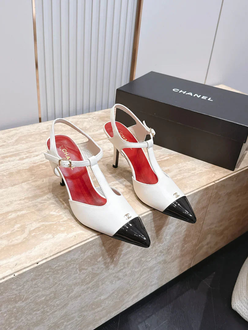 Channel 2026 Slingback 90mm Calfskin 898943