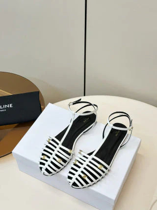 Celine 26 Cage Sandals Leather 771072