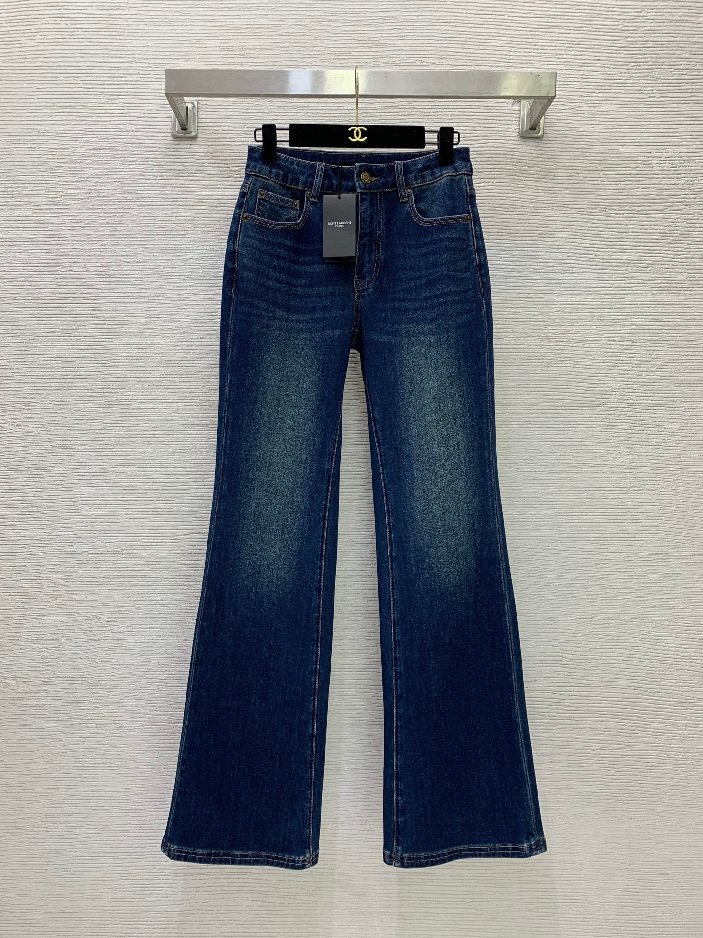YSL 26s Jeans Flare Denim 445352
