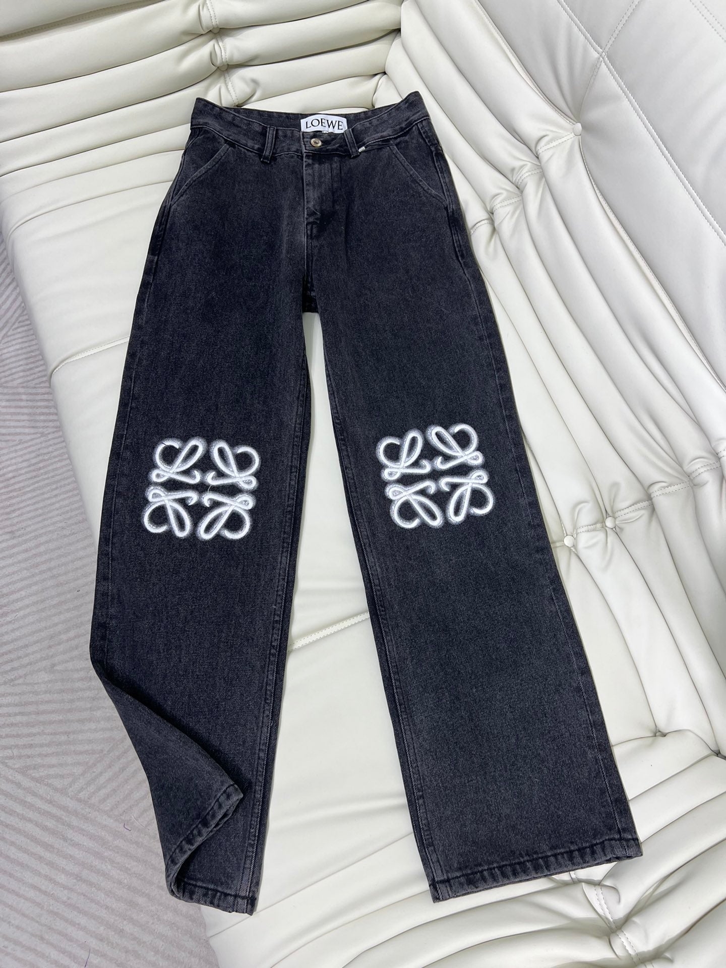 Loewe 26s Straight Leg Jeans Denim 407985